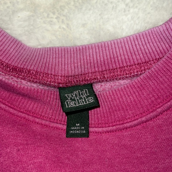 Wild Fable pink crewneck, size M - Picture 2 of 4